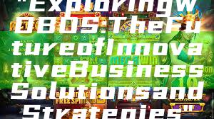 "Exploring WDBOS: The Future of Innovative Business Solutions and Strategies"