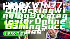 "MAXWIN77: Unlocking Winning Strategies for Online Gaming Success"