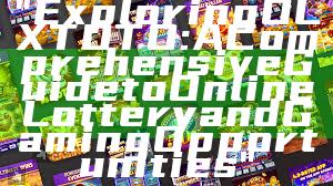 "Exploring OLXTOTO: A Comprehensive Guide to Online Lottery and Gaming Opportunities"